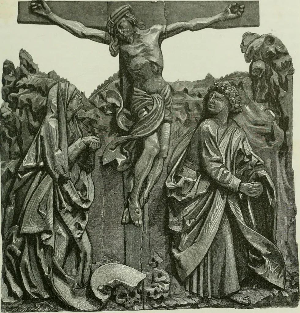 An illustration from Geschichte der deutschen Plastik, 1800, leaf 152
