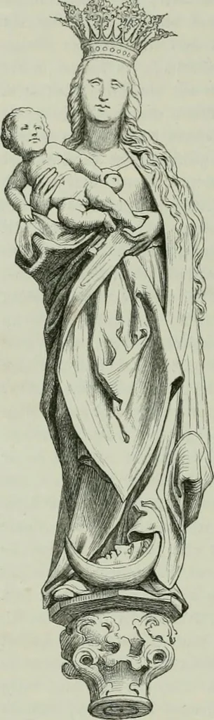 An illustration from Geschichte der deutschen Plastik, 1800, leaf 155