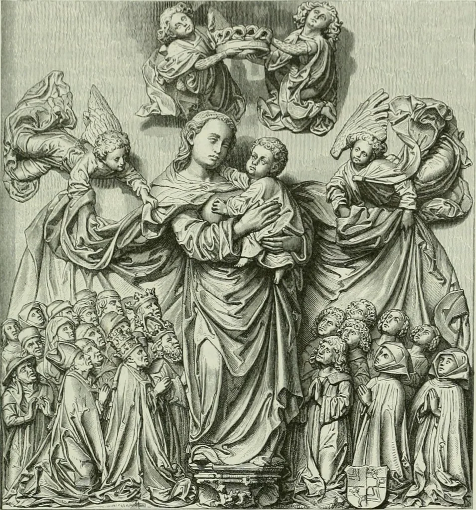 An illustration from Geschichte der deutschen Plastik, 1800, leaf 168