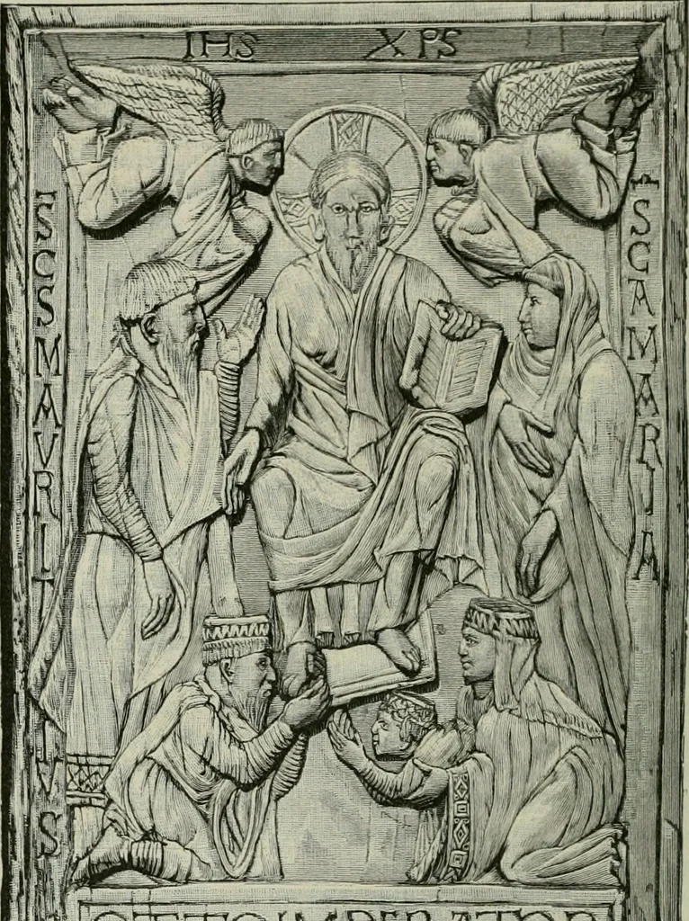 An illustration from Geschichte der deutschen Plastik, 1800, leaf 17