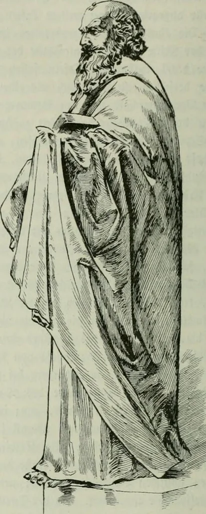 An illustration from Geschichte der deutschen Plastik, 1800, leaf 175