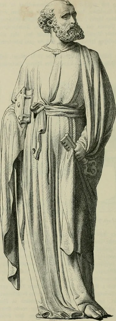 An illustration from Geschichte der deutschen Plastik, 1800, leaf 183