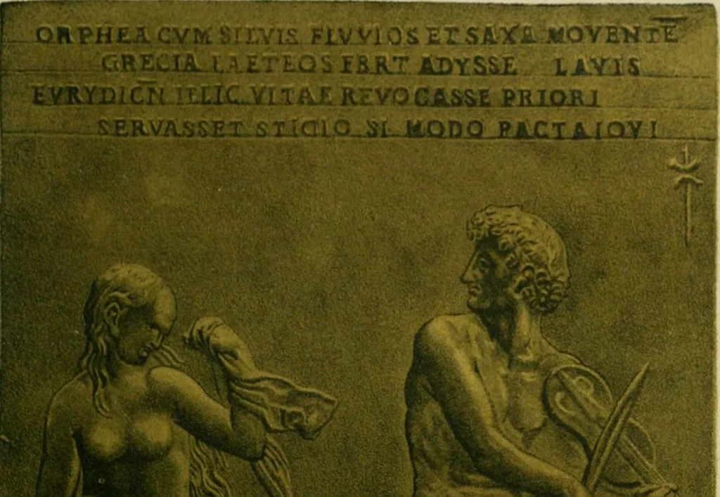 An illustration from Geschichte der deutschen Plastik, 1800, leaf 192