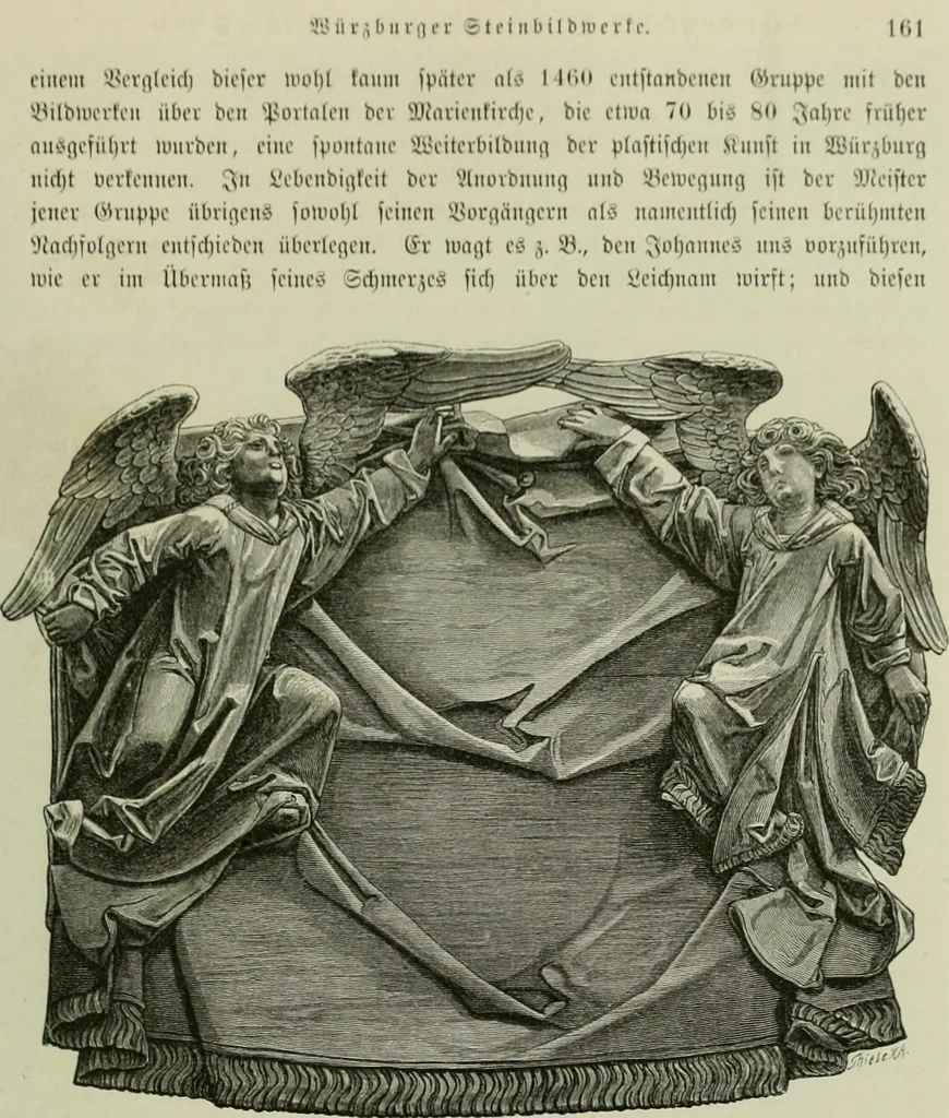 An illustration from Geschichte der deutschen Plastik, 1800, leaf 198