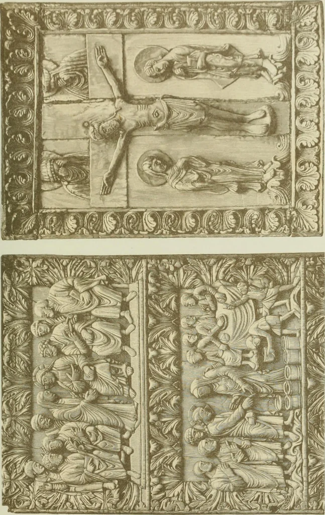An illustration from Geschichte der deutschen Plastik, 1800, leaf 20