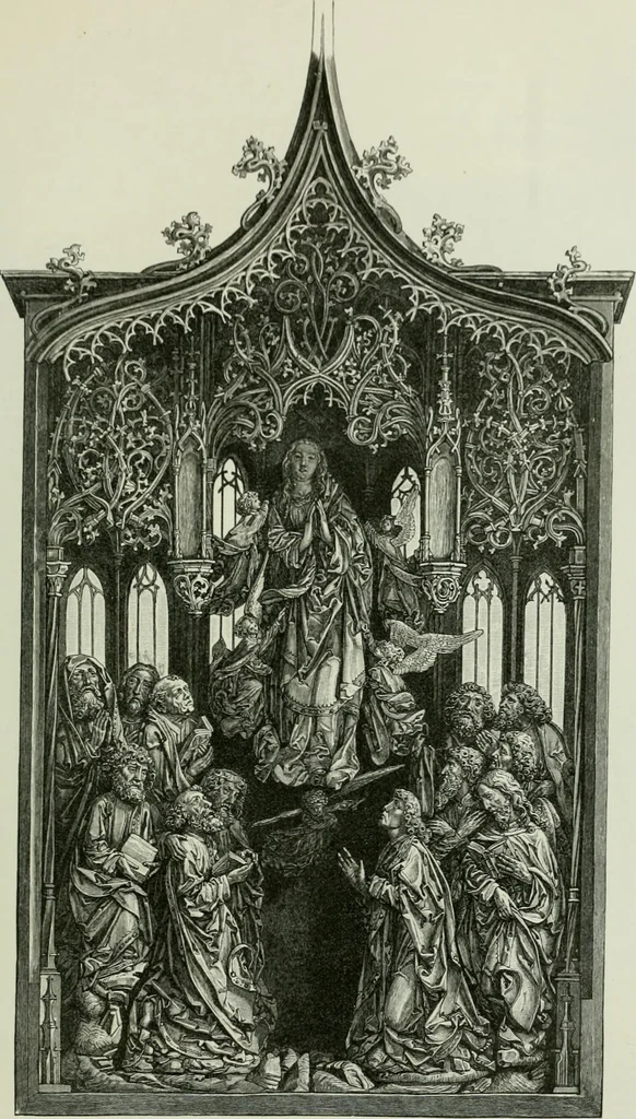An illustration from Geschichte der deutschen Plastik, 1800, leaf 204