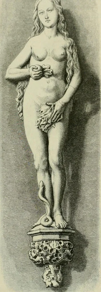 An illustration from Geschichte der deutschen Plastik, 1800, leaf 212