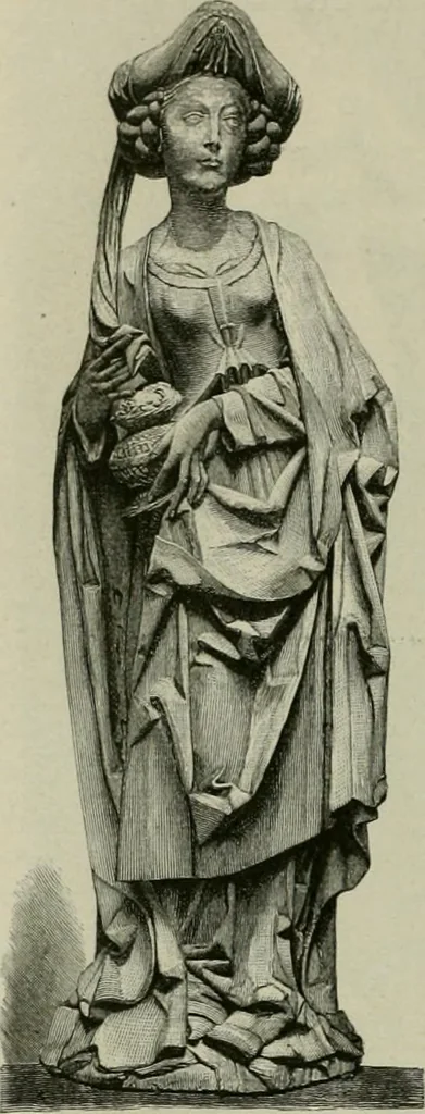 An illustration from Geschichte der deutschen Plastik, 1800, leaf 213