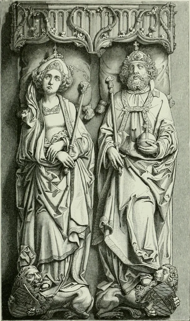 An illustration from Geschichte der deutschen Plastik, 1800, leaf 216