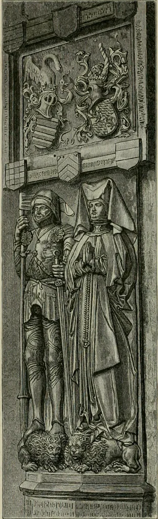 An illustration from Geschichte der deutschen Plastik, 1800, leaf 221