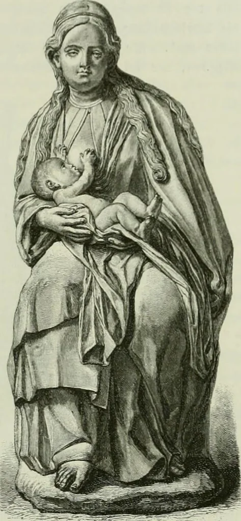 An illustration from Geschichte der deutschen Plastik, 1800, leaf 222
