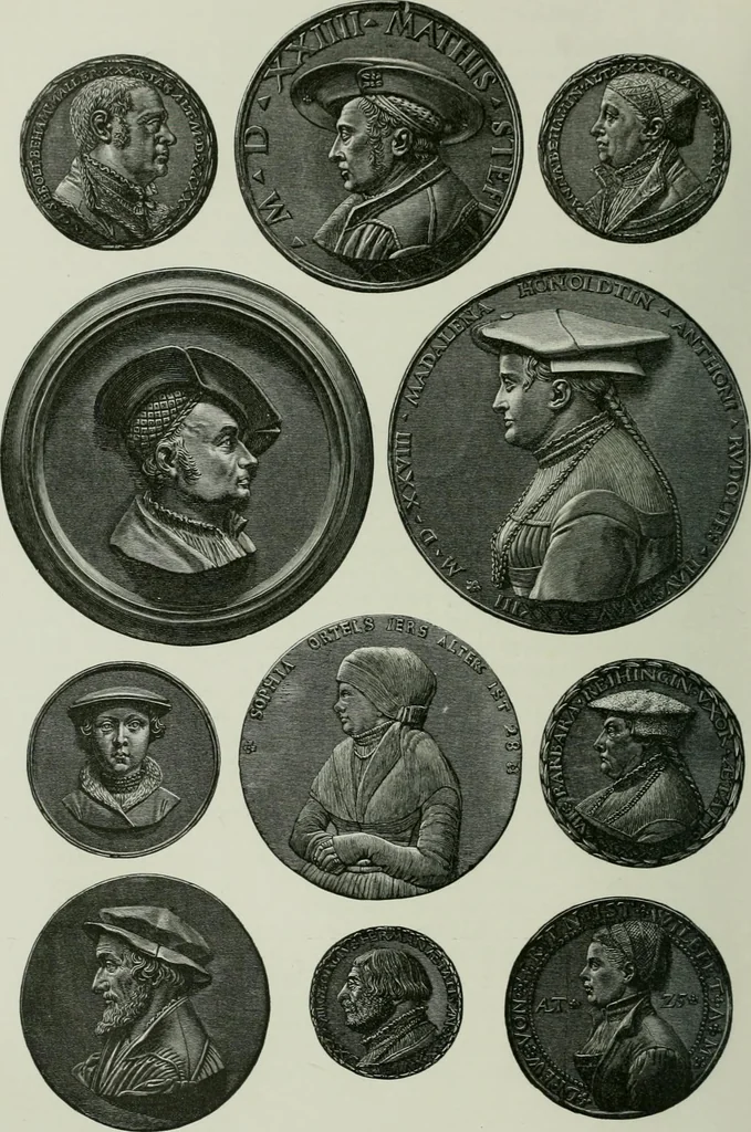 An illustration from Geschichte der deutschen Plastik, 1800, leaf 241