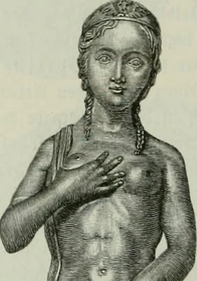 An illustration from Geschichte der deutschen Plastik, 1800, leaf 243