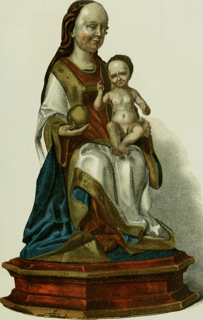 An illustration from Geschichte der deutschen Plastik, 1800, leaf 244