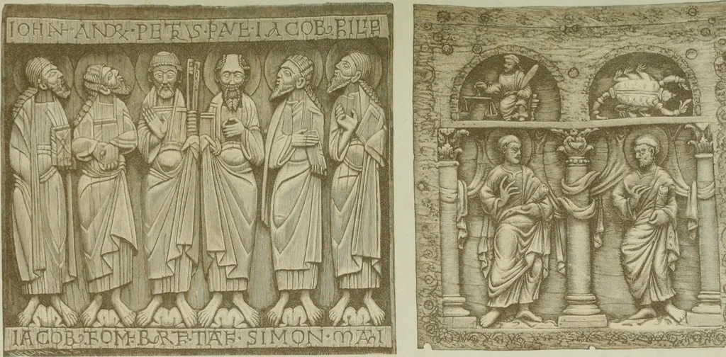 An illustration from Geschichte der deutschen Plastik, 1800, leaf 25