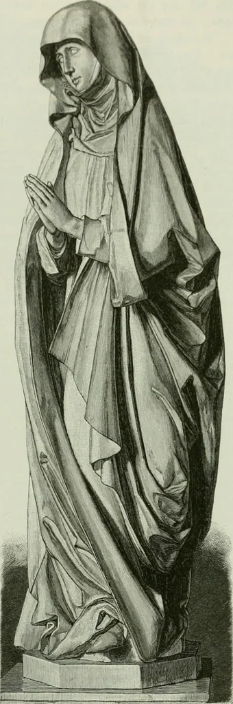 An illustration from Geschichte der deutschen Plastik, 1800, leaf 250
