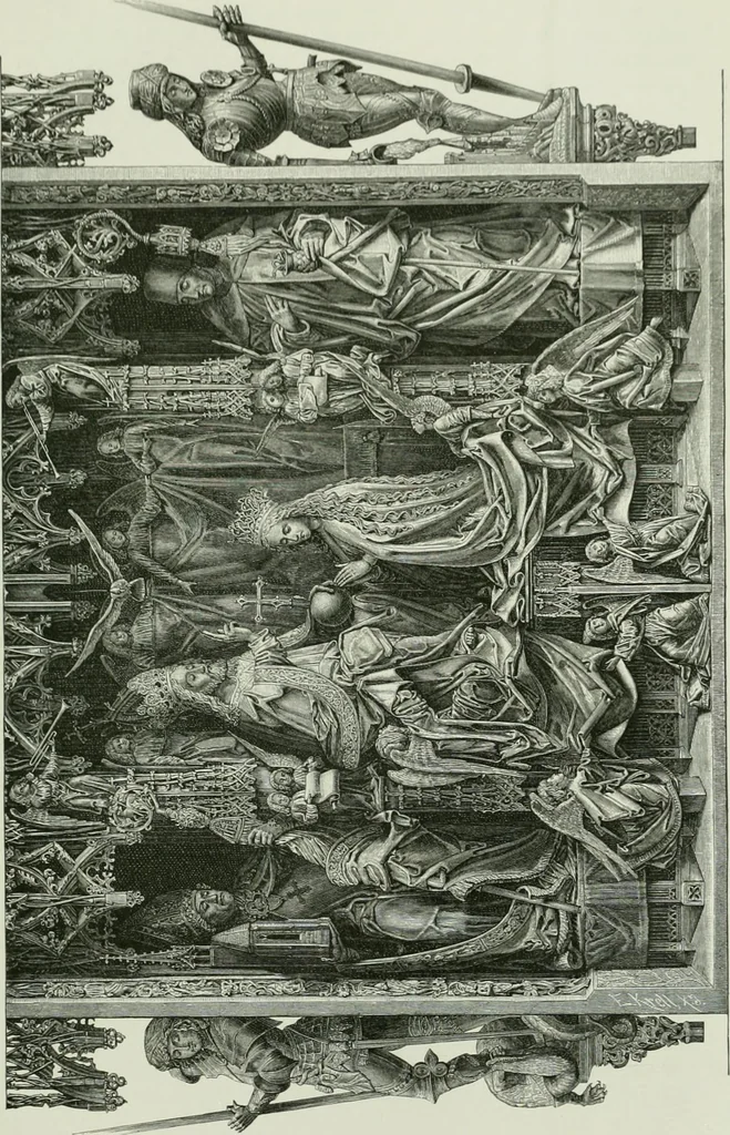 An illustration from Geschichte der deutschen Plastik, 1800, leaf 252