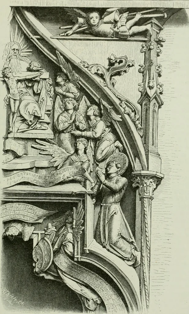 An illustration from Geschichte der deutschen Plastik, 1800, leaf 266