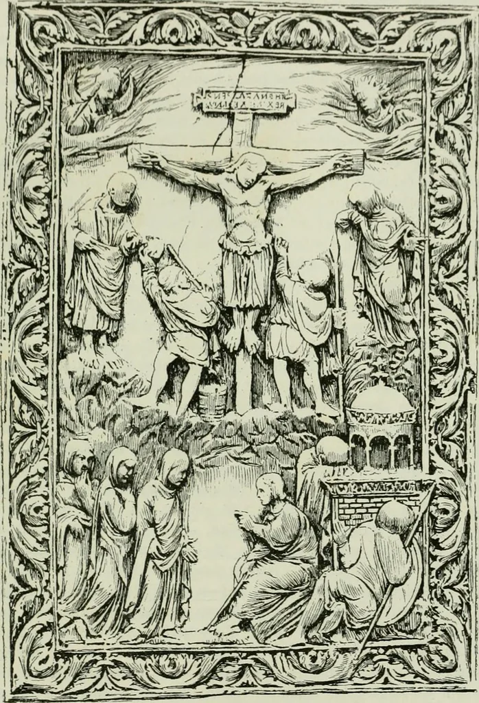 An illustration from Geschichte der deutschen Plastik, 1800, leaf 28