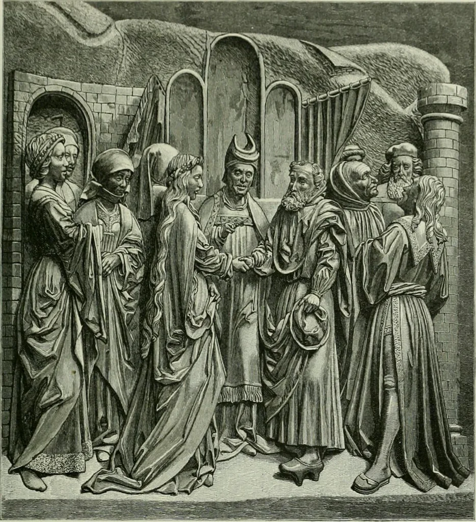 An illustration from Geschichte der deutschen Plastik, 1800, leaf 280
