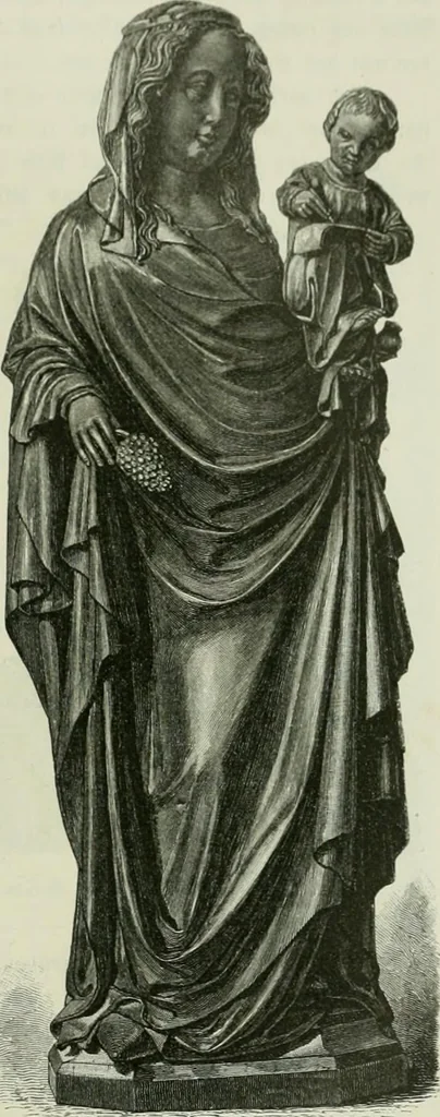 An illustration from Geschichte der deutschen Plastik, 1800, leaf 284