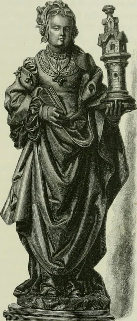 An illustration from Geschichte der deutschen Plastik, 1800, leaf 286