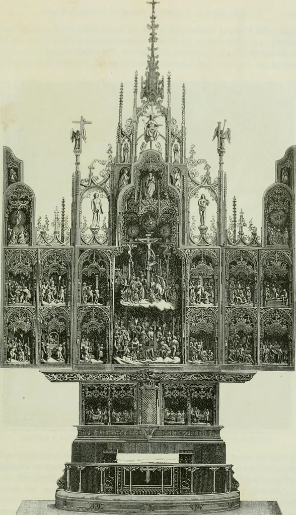An illustration from Geschichte der deutschen Plastik, 1800, leaf 290