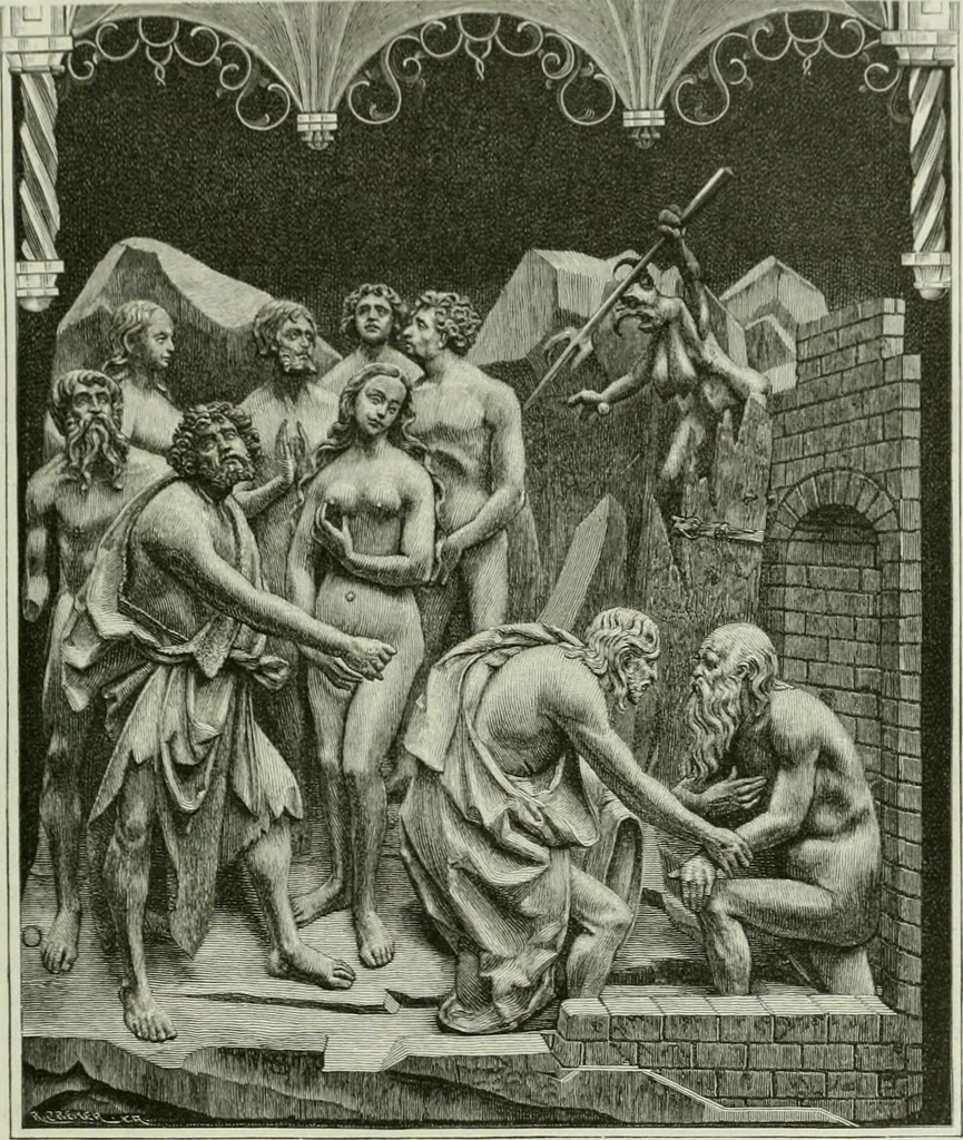 An illustration from Geschichte der deutschen Plastik, 1800, leaf 292