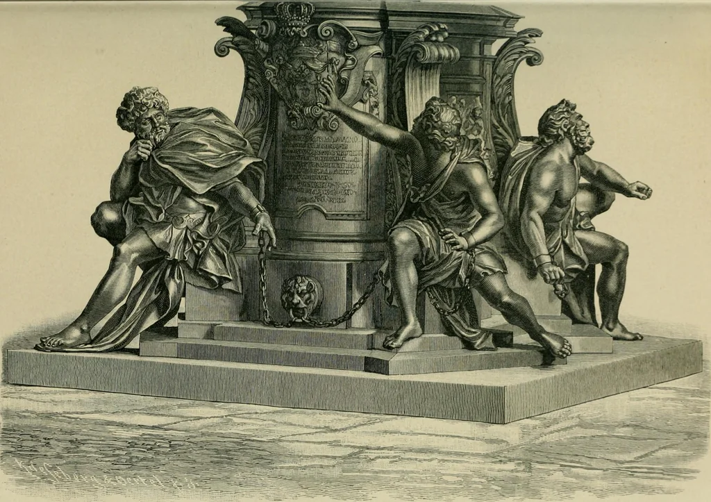 An illustration from Geschichte der deutschen Plastik, 1800, leaf 304
