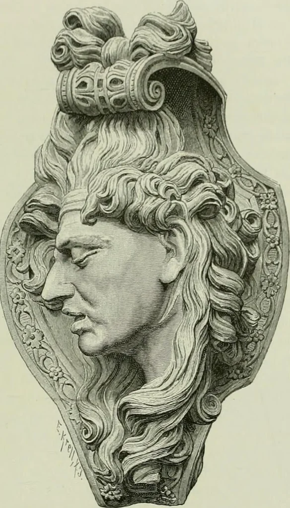 An illustration from Geschichte der deutschen Plastik, 1800, leaf 306