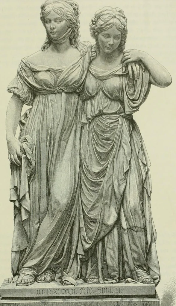An illustration from Geschichte der deutschen Plastik, 1800, leaf 314