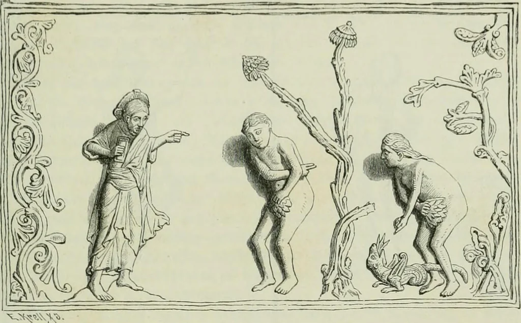 An illustration from Geschichte der deutschen Plastik, 1800, leaf 34