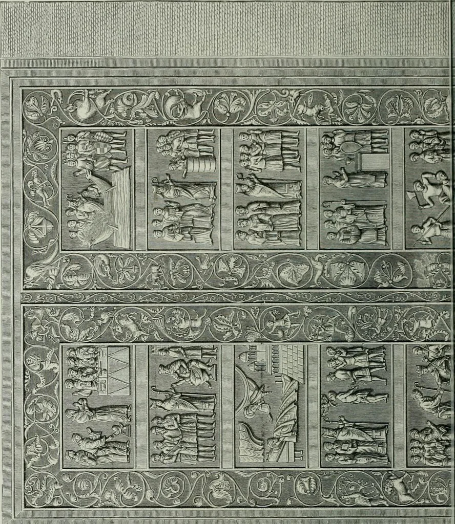 An illustration from Geschichte der deutschen Plastik, 1800, leaf 41