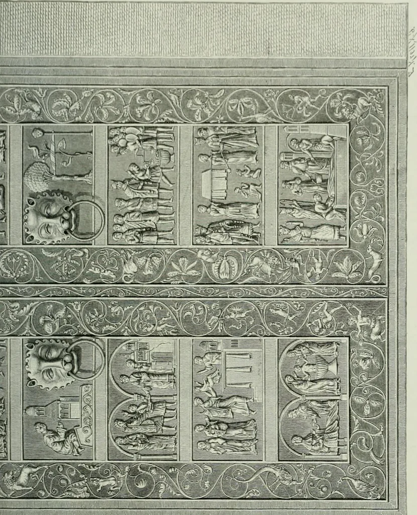 An illustration from Geschichte der deutschen Plastik, 1800, leaf 42