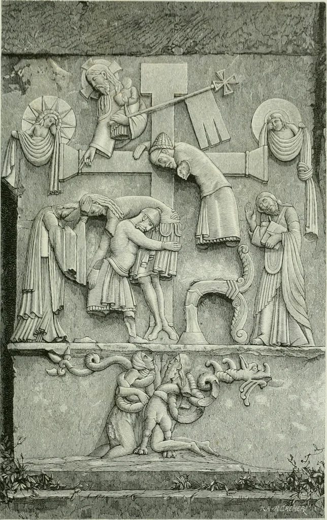 An illustration from Geschichte der deutschen Plastik, 1800, leaf 46