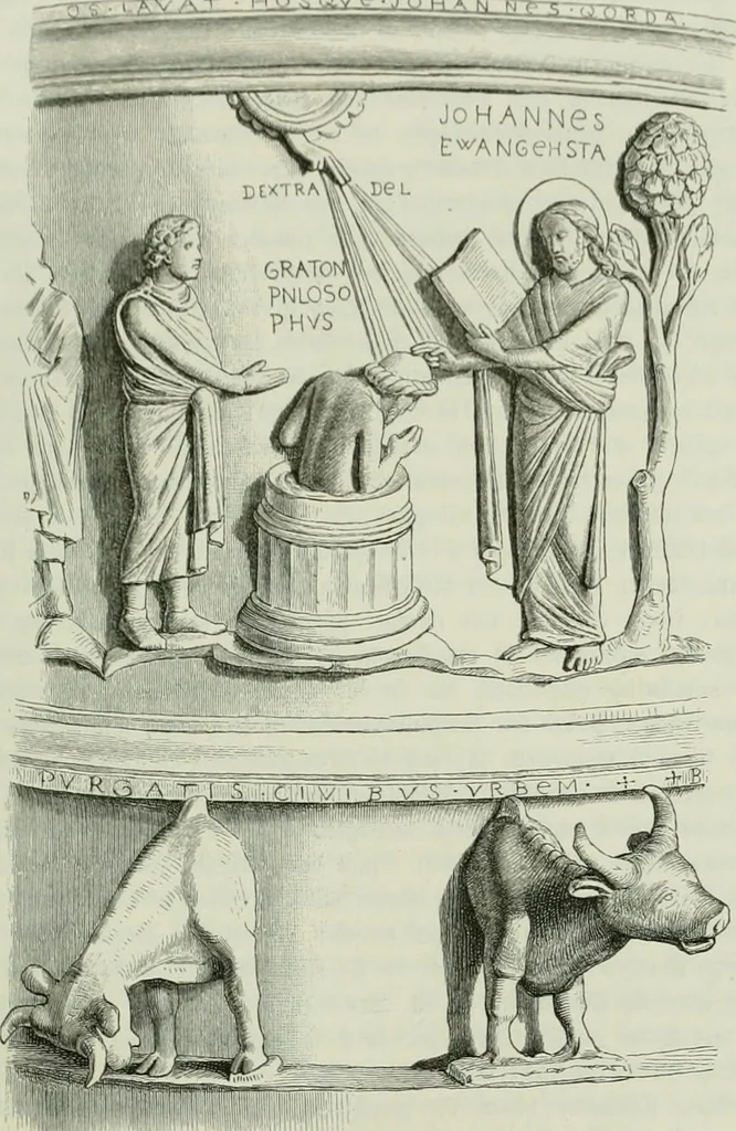 An illustration from Geschichte der deutschen Plastik, 1800, leaf 50