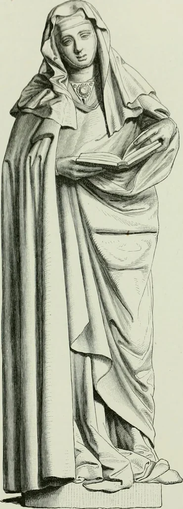 An illustration from Geschichte der deutschen Plastik, 1800, leaf 76