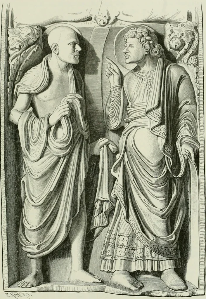An illustration from Geschichte der deutschen Plastik, 1800, leaf 82