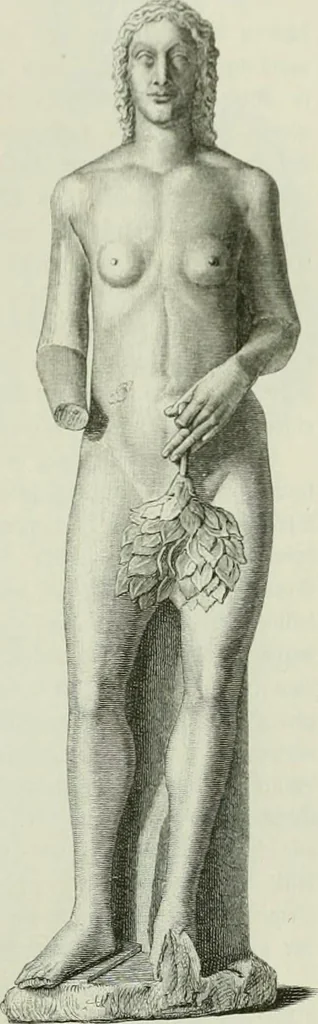 An illustration from Geschichte der deutschen Plastik, 1800, leaf 84