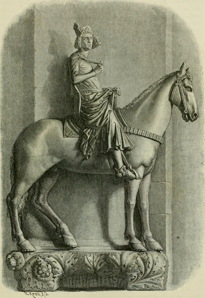 An illustration from Geschichte der deutschen Plastik, 1800, leaf 88