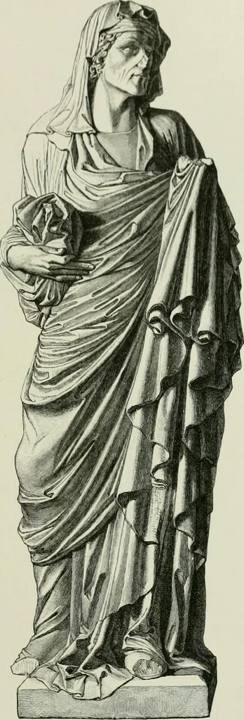 An illustration from Geschichte der deutschen Plastik, 1800, leaf 90