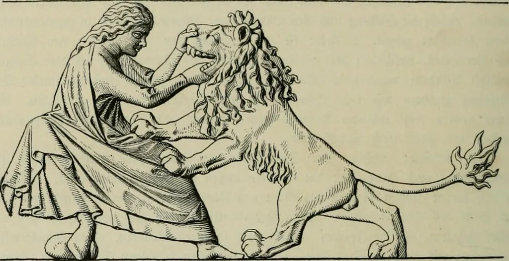 An illustration from Geschichte der deutschen Plastik, 1800, leaf 93