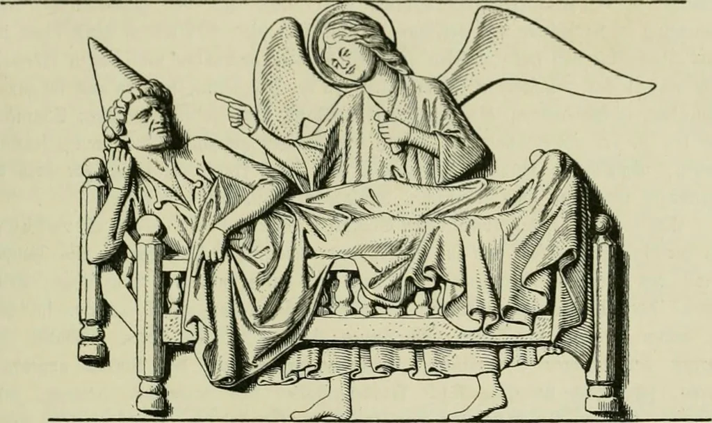 An illustration from Geschichte der deutschen Plastik, 1800, leaf 94