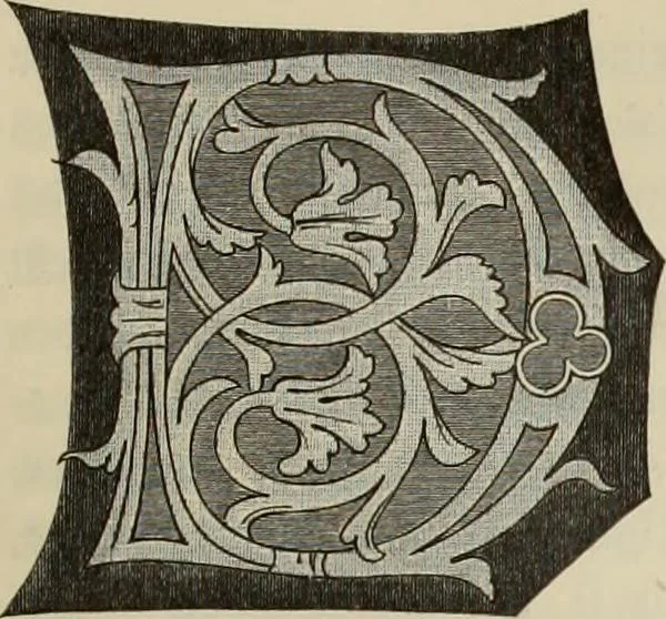 An illustration from Geschichte der deutschen Malerei, 1889, leaf 109