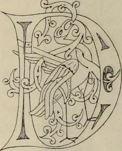 An illustration from Geschichte der deutschen Malerei, 1889, leaf 124