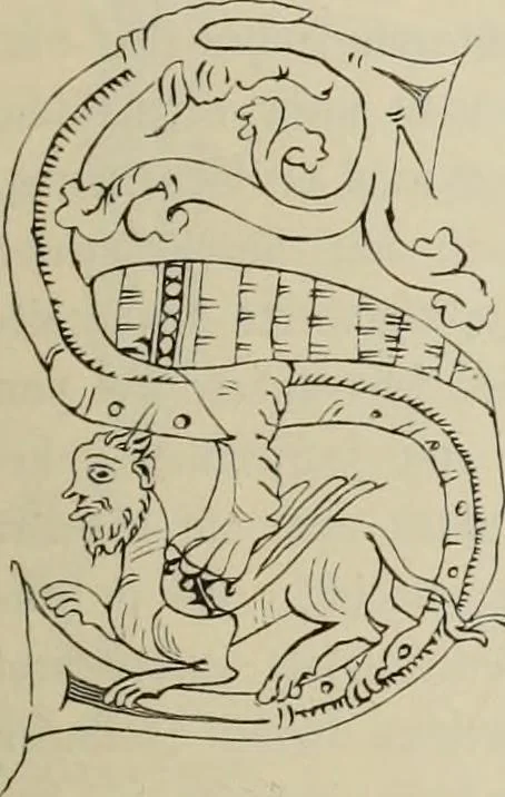 An illustration from Geschichte der deutschen Malerei, 1889, leaf 135