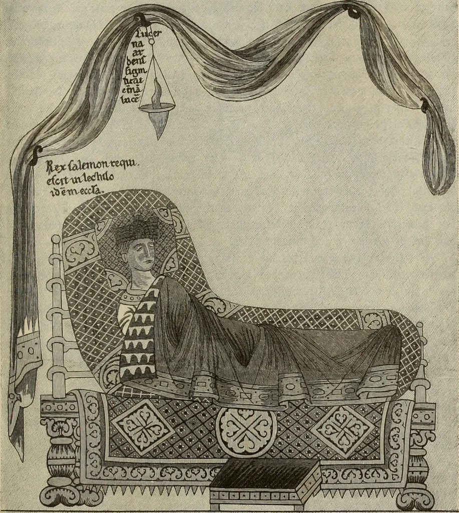 An illustration from Geschichte der deutschen Malerei, 1889, leaf 139