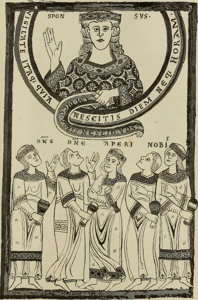 An illustration from Geschichte der deutschen Malerei, 1889, leaf 147