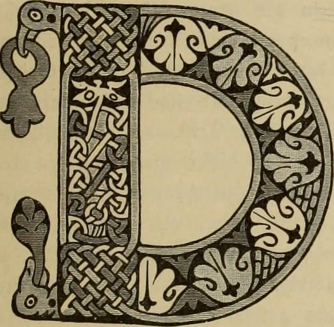 An illustration from Geschichte der deutschen Malerei, 1889, leaf 15