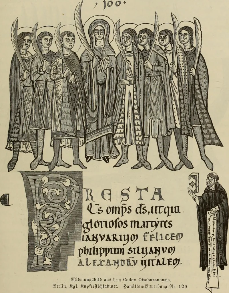 An illustration from Geschichte der deutschen Malerei, 1889, leaf 159